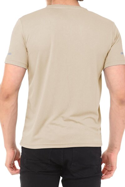 GHASSY CO. Ανδρικό μπλουζάκι αθλητικής τεχνικής απόδοσης που απομακρύνει την υγρασία Quick Dry