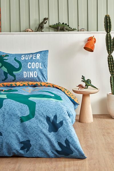 Karaca Home Комплект завивка Young Cool Dino 100% памук