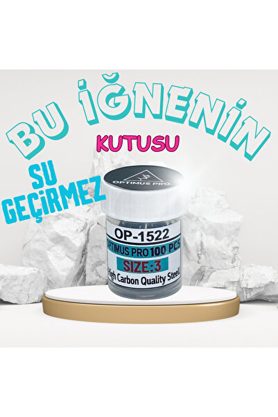 Optimus pro -1522 ÇAPRAZ UZUN PALA SİYAH OLTA İĞNESİ (100 ADET/KUTU)