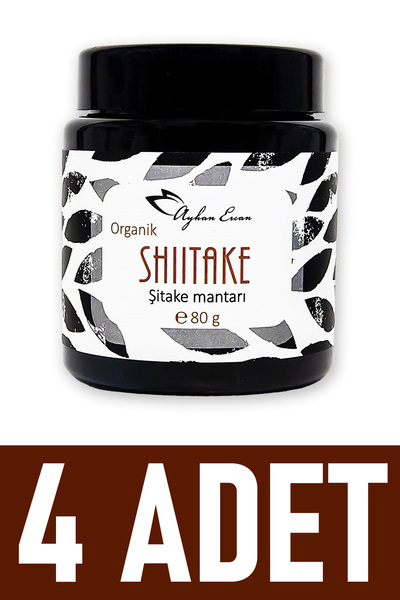 Ayhan Ercan Organik Shiitake Mantarı 80 gr (4 Adet)