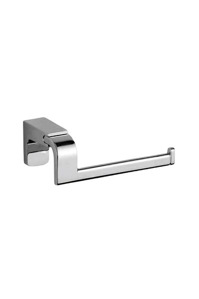 İSAOĞLU YAPI Toilet Paper Holder Open Bathroom Paper Holder Complete Brass Stainless