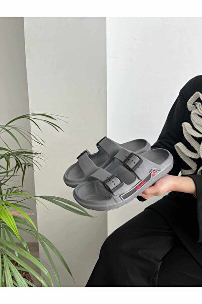 Behtah Kundura Ανδρικές καθημερινές παντόφλες πισίνας με διπλή πόρπη, ελαφριέ...