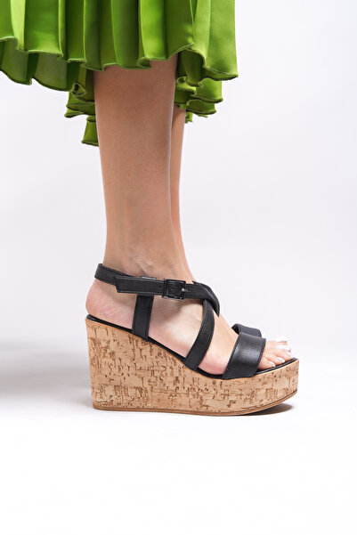 Riccon Iyhemelle Women's Heeled Sandals0012644 Black