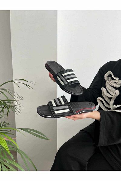 Behtah Kundura Men's Luxury Design Summer Non-Slip Sole Pool Sea Garden Bathroom Military Slippers