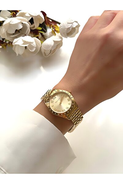 Ferrucci FERRUCCİ KADIN KOL SAATİ ( JÜBİLE KORDON )GOLD)