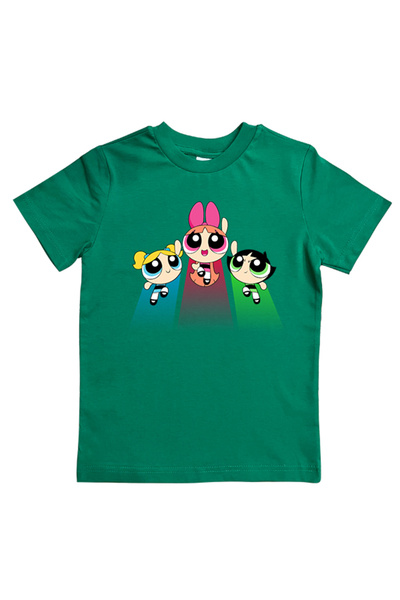 SEDİRLİ Power full girls printed cotton combed cloth summer children's T-shirt