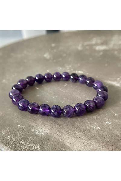 Padore Accessory سوار نسائي من حجر الجمشت الطبيعي