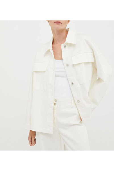 ozze butik Kadın Pamuklu Vintage Ceket