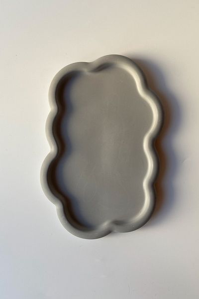 sin istanbul Gray Cloud Plate