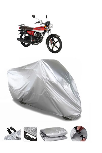 AUTOLION Kuba CG 50 Gray Motorcycle Tarpaulin Premium Quality