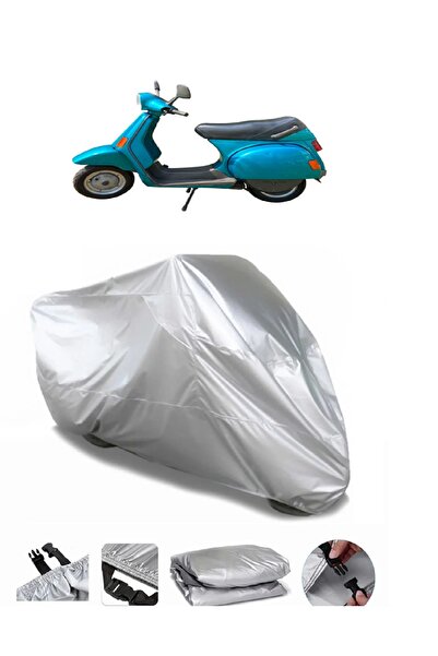 autolion مشمع فيسبا كوسا 200 للدراجات النارية باللون الرمادي عالي الجودة