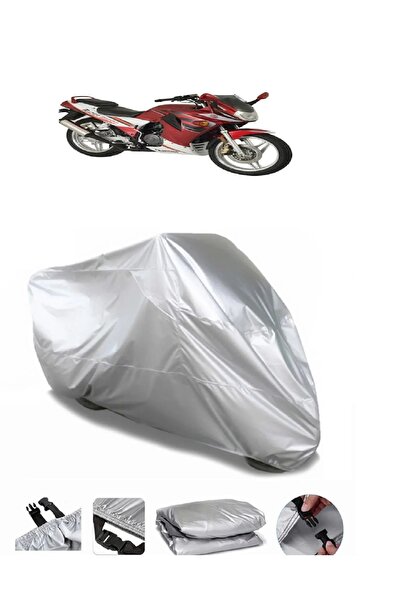AUTOLION Kanuni Racer 200 S مشمع دراجة نارية رمادي عالي الجودة