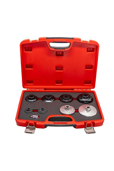 CETA FORM N14-01k09 Stone Type Oil Filter Wrench Set 9 Pieces