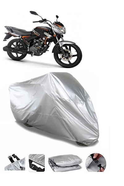 AUTOLION Kuba TK 03 Gray Motorcycle Tarpaulin Premium Quality