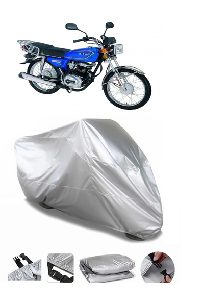 autolion مشمع دراجة نارية بيسان يارين 125 تي رمادي عالي الجودة