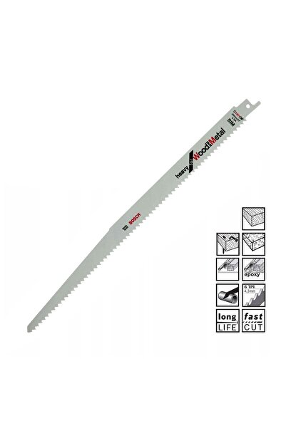 Bosch S 1411 Df Ahşap Ve Metal Kesim Tilki Kuyruğu Bıçağı