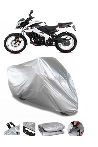AUTOLION Bajaj Pulsar NS 150 Gray Motorcycle Tarpaulin Premium Quality
