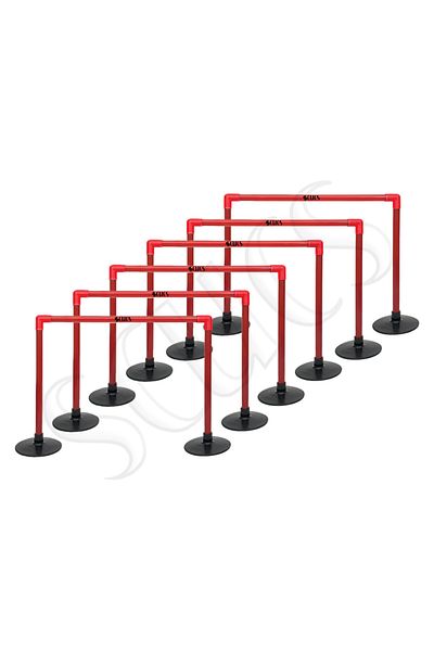 SCUCS 55 CM SET OF 6 WITH ZIPPING PROBLEM MOUNTED