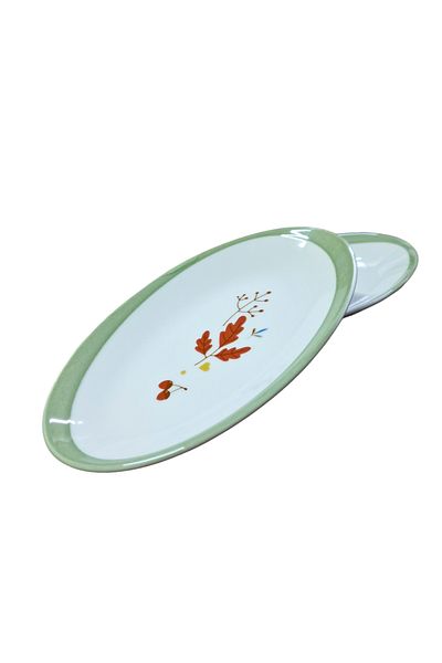 Matar Endüstriyel Mutfak Ekipmanları Porcelain 20cm Appetizer Salad Plate 2 Pieces