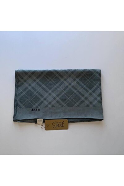 Aker М'ятно-зелений плед у клітинку