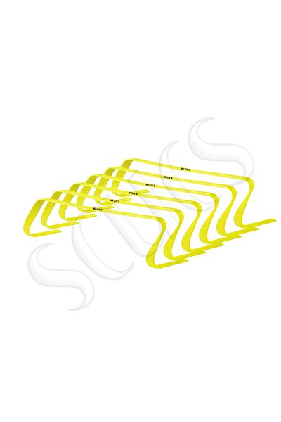 SCUCS ZIPPING BANGER ONE PIECE FLEXIBLE 15 CM YELLOW SET OF 6