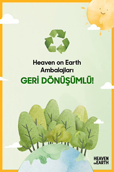 Heaven on Earth Konak Önleyici Bebek Ve Çocuk Saç Ve Vücut Şampuanı 300 ml X4 %100 Doğal Organik Vegan Parabensiz
