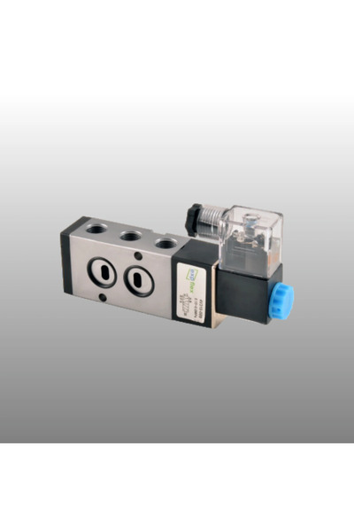 EXPFLEX 1/4 5-2 Elektrik Kontrollü Tek Bobin Namur Pnömatik Valf 4V210-08-B