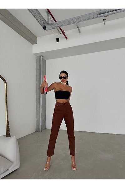 Geppetto Τζιν παντελόνι Lava Brown 90s - Καθημερινά δεν εμφανίζεται εσωτερικά
