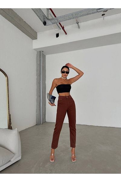 Geppetto Τζιν παντελόνι Lava Brown 90s - Καθημερινά δεν εμφανίζεται εσωτερικά