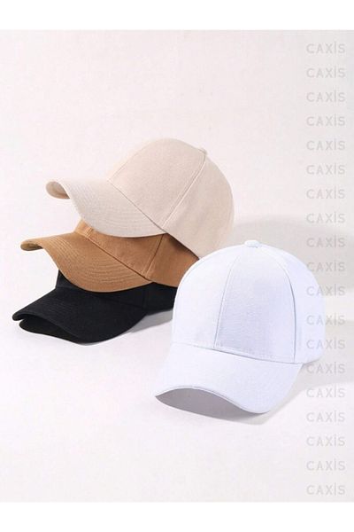 GYES Sports Hat Unisex 4 Pieces Adjustable with Back Velcro