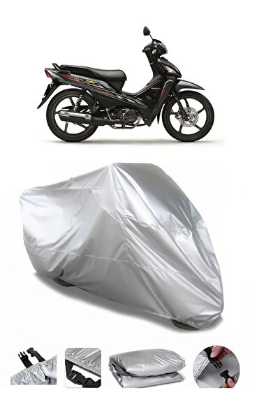 Breen هوندا ويف 110 بريميوم - رمادي، دراجة نارية مقاومة للماء