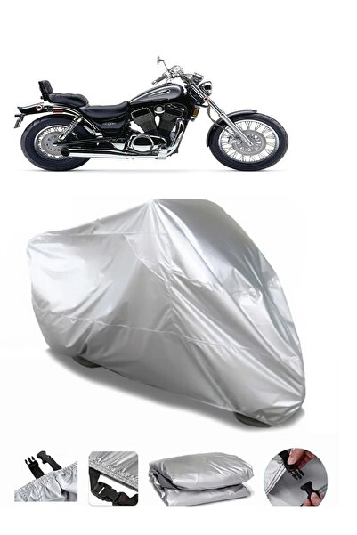 Breen ماركة سوزوكي VL 1400 دخيل رمادية مقاومة للماء للدراجات النارية بريميوم