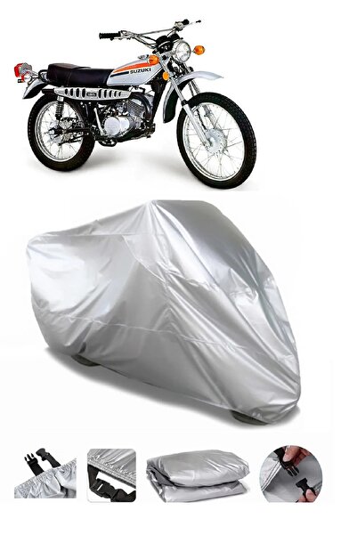 Breen ماركة سوزوكي TS 185 رمادية مقاومة للماء للدراجات النارية