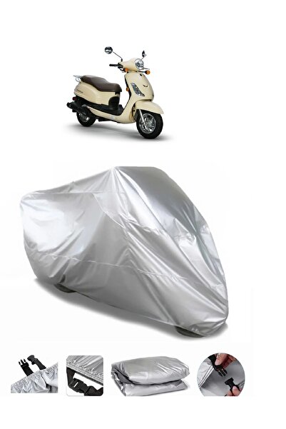 Breen ماركة Sym Fiddle II 125 رمادية مقاومة للماء للدراجة النارية