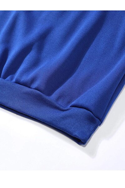 Mad&Calf Унісекс велосипедний комір Love з принтом Oversize вільний крій полярний світшот