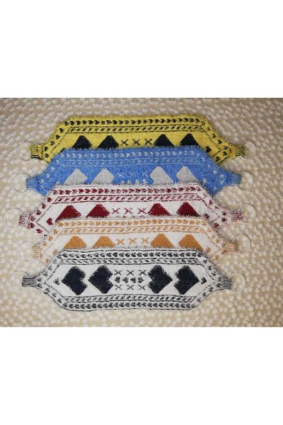 dressmix Ringed Dowry Fiber, Soft Textured Heart Fiber, Dowry Fiber
