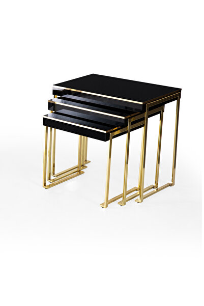 KAPTAN AKSESUAR AFRA SİYAH GOLD ZİGON