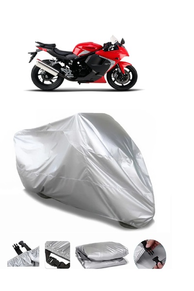 Breen Hyosung GT 250 R رمادي مقاوم للماء للدراجات النارية بريميوم