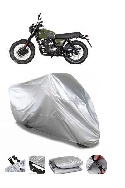 Breen علامة تجارية بريكستون BX 125 X رمادية مقاومة للماء للدراجة النارية