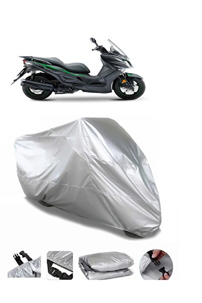 Breen ماركة كاواساكي J 300 رمادية مقاومة للماء للدراجة النارية