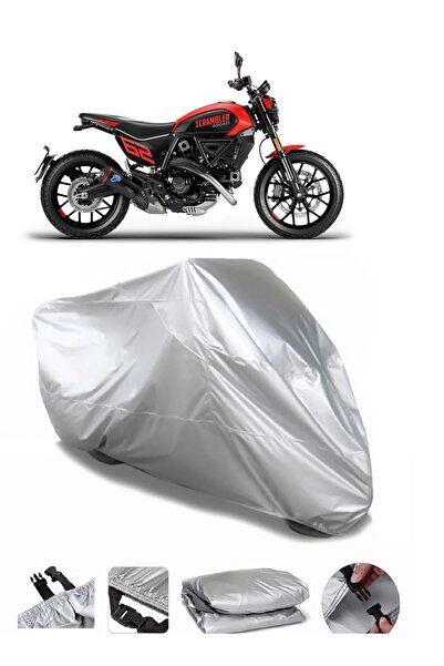 Breen ماركة Ducati Scrambler Full Throttle رمادية مقاومة للماء للدراجات النارية