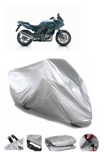 CoverPlus ماركة هوندا CBF 1000 رمادية مقاومة للماء للدراجات النارية