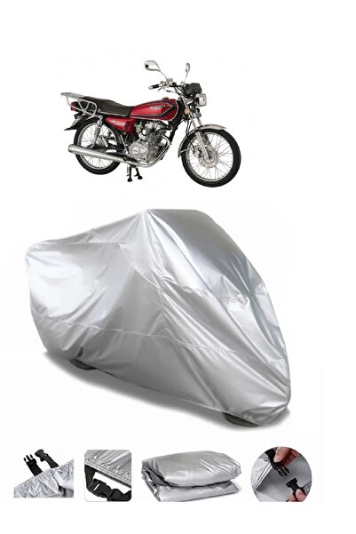 Breen ماركة مونديال 150 ماستي رمادية مقاومة للماء للدراجات النارية