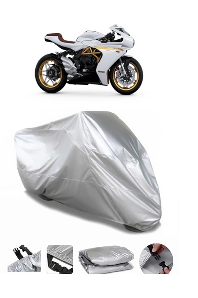 Breen ماركة MV Agusta Superveloce 800 رمادية مقاومة للماء للدراجات النارية