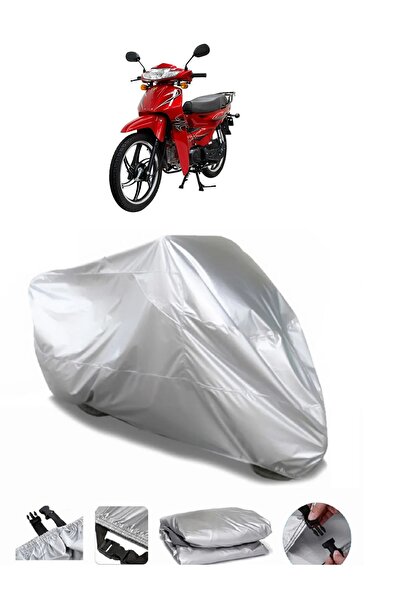 Breen ماركة مونديال 100 SFC Basic X رمادية مقاومة للماء للدراجات النارية