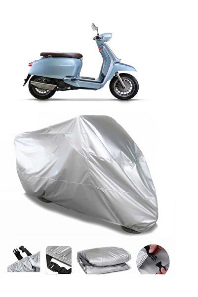 Breen Lambretta V200 علامة تجارية خاصة مقاومة للماء باللون الرمادي