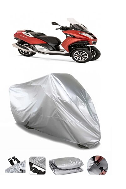 Breen بيجو متروبوليس 400 رمادي مقاوم للماء للدراجات النارية بريميوم