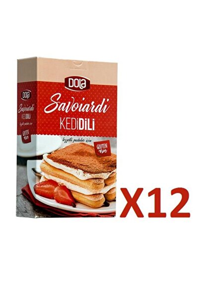 Dola Glutensiz Savoiardi Kedi Dili 100 gr 12 Adet Gluten Free