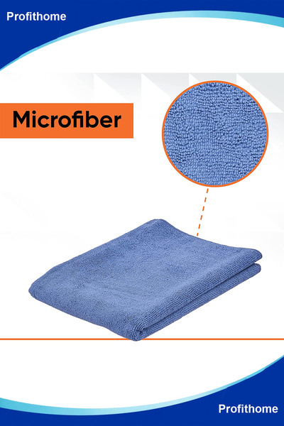 Profit Home Kalın Tüylü Yer Bezi 1 Adet, Mikrofiber Yer Silme Bezi, Temizlik ...