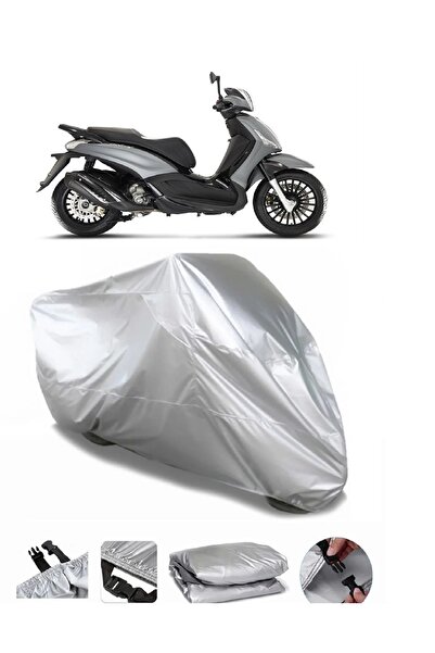 Breen بياجيو بيفرلي S 400 رمادي مقاوم للماء للدراجة النارية بريميوم